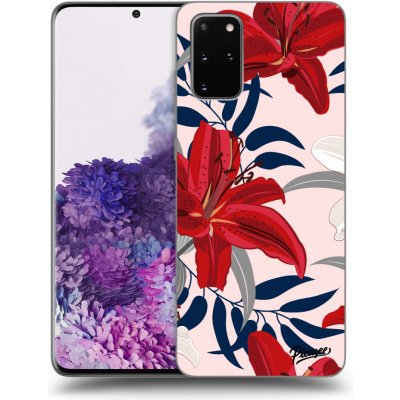 Pouzdro Picasee silikonové Samsung Galaxy S20+ G985F - Red Lily čiré – Zboží Mobilmania