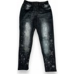 JIAXIN dívčí zateplené legíny Modrá – Zboží Mobilmania