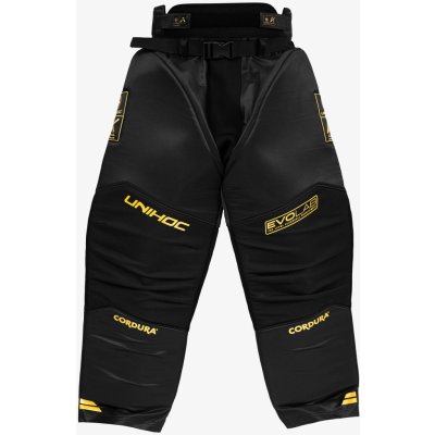 Unihoc Goalie pants ALPHA EVOLAB blakc/gold – Hledejceny.cz