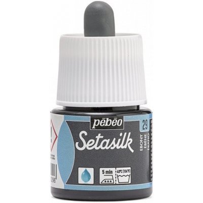 Pébéo Barva na hedvábí Setasilk 45 ml 29 Ebony – Zboží Dáma Pébéo Barva na hedvábí Setasilk 45 ml 29 Ebony – Zboží Dáma