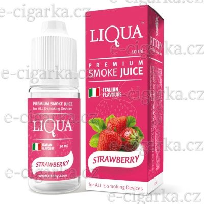 Ritchy Liqua Q Strawberry 10 ml 6 mg – Zboží Mobilmania