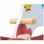 Milly Mally houpací koník dřevěný Lucky 12 růžový – Sleviste.cz