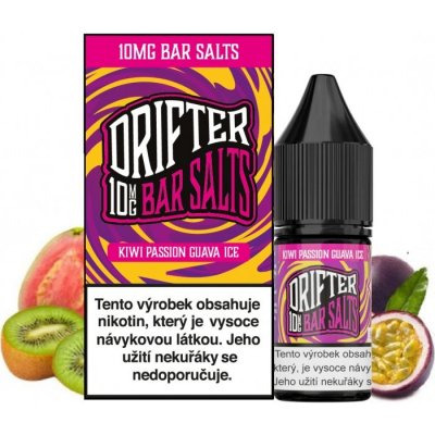 Drifter Bar Salts Kiwi Passionfruit Guava Ice 10 ml 10 mg