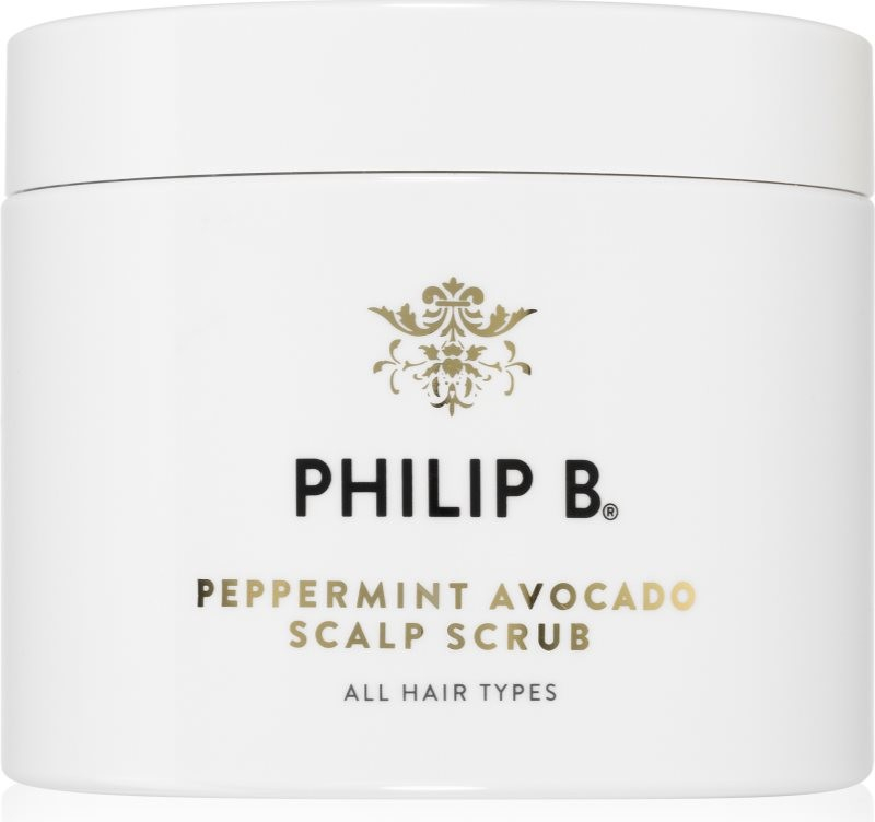 Philip B. Peppermint Avocado peelingový šampon 236 ml