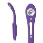 Lampička do knížky s LED úzká fialová – Zboží Dáma Lampička do knížky s LED úzká fialová – Zboží Dáma