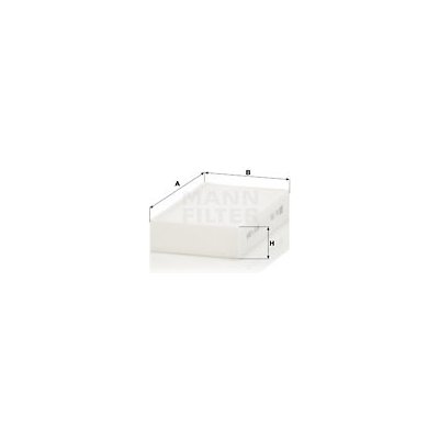 Filtr, vzduch v interiéru MANN-FILTER CU 1721-2 – Hledejceny.cz