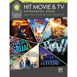 Hit Movie & TV Instrumental Solos noty na altsaxofon + audio