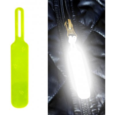 3M Reflexní taháček na zip - žlutý – Zboží Mobilmania