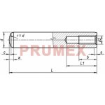 Kolík válcový kalený vnitřní závit DIN 7979D 6x16 m6 – Sleviste.cz