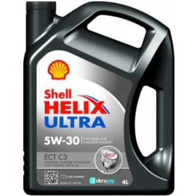 Shell Helix Ultra ECT C3 5W-30 16 l – Zboží Mobilmania