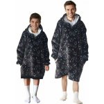 Cozy Noxxiez CH340 PC hráč potisk hřejivá televizní mikinová deka s kapucí – Zboží Dáma