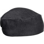 Premier Kuchařská čepice SKULL černá džínovina – Zboží Dáma