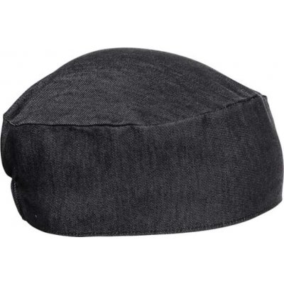 Premier Kuchařská čepice SKULL černá džínovina – Zboží Dáma