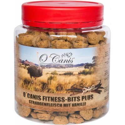 O'Canis Fitness-Bits PLUS Pštros s vanilkou 300 g – Zboží Mobilmania