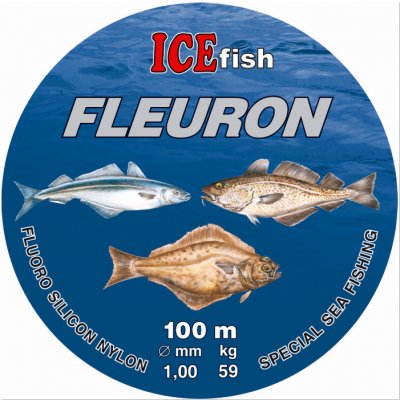 ICE FISH Fleuron 100m 0,50mm – Zboží Mobilmania
