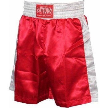 Katsudo boxerské šortky červené