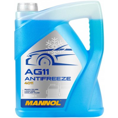 Mannol Antifreeze AG11 -40°C 5 l | Zboží Auto