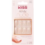 Kiss Salon Acrylic French Nude 64267 28 ks/bal. – Zboží Dáma