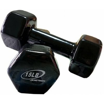 Joerex Pogumované činky 2 x 7 kg 2 ks – Hledejceny.cz