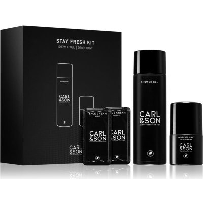 Carl & Son Stay Fresh Kit antiperspirant 50 ml + sprchový gel 200 ml kosmetická sada