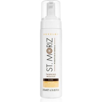 St. Moriz Self Tanning samoopalovací pěna odstín Dark (With Olive Milk and Vitamin E) 200 ml