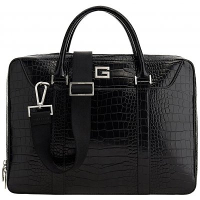 Guess CALABRIA DCMNT CASE W HANDLES HMCAVIP3138-BLA Černá