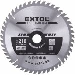 EXTOL PREMIUM Kotouč pilový s SK plátky, O 210x3,0x25,4mm, 48T (8803235) – Sleviste.cz