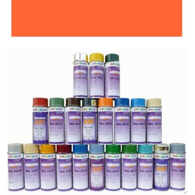 Dupli-Color aerosol ART RAL oranžová pastelová 400 ml – HobbyKompas.cz