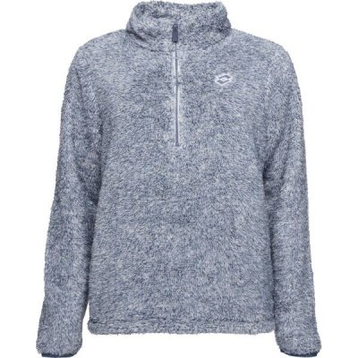 Lotto VICCA dámská mikina z hřejivého kožíšku světle modrá – Sleviste.cz