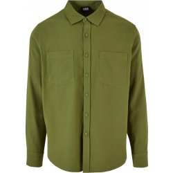 Urban Classics pánská košile TB6357 new olive