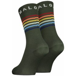 Maloja Cyklistické ponožky Rombon Zelené