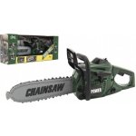 Teddies motorová pila řetězová 40 cm na baterie se zvukem – Sleviste.cz
