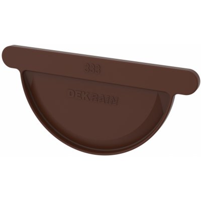 Dekrain Robust Čelo žlabu velké 330 RAL 8017 čokoládově hnědá – Sleviste.cz