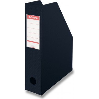 Esselte Vivida - plastový stojan na katalogy - černý, hřbet 70 mm A4 – Zboží Dáma