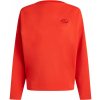 Dámská mikina Karl Lagerfeld mikina ZIP DETAIL sweatshirt červená
