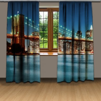IMPAR Závěsy Most (Rozměr : 140x250, Materiál: Blackout) – Hledejceny.cz