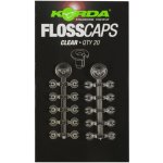 Korda Zarážka Floss Caps Clear 20ks – Sleviste.cz