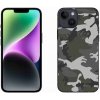 Pouzdro a kryt na mobilní telefon Apple mmCase Gelové iPhone 14 - maskáčový vzor