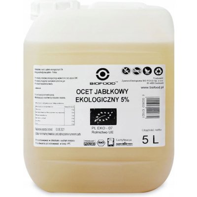 HORECA JABLEČNÝ OCET NEFILTROVANÝ BIO 5 L – Zbozi.Blesk.cz