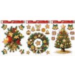 Impap Dekorace okenní 20x30cm s glitry 5500 - 12ks – Hledejceny.cz