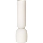 Skleněná váza Dual Vase Cream 27,8 cm Kristina Dam Studio – Hledejceny.cz
