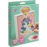 MOXY Diamantové malování na rámu Jednorožec 15 x 15 cm – Hledejceny.cz