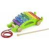 Dřevěná hračka Viga tahací xylofon krokodýl
