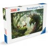 Puzzle Ravensburger Lesní drak se probouzí 3000 dílků