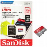 Sandisk MicroSDXC UHS-I U1 256 GB SDSQUA4-256G-GN6MA – Hledejceny.cz