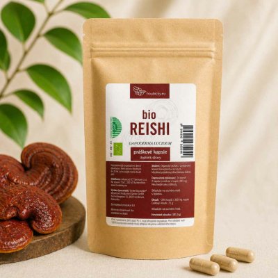 Houbičky.eu BIO Reishi Ganoderma lucidum 240 ks – Hledejceny.cz