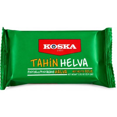 Koska Tahin Helva Fistikli pistáciová chalva 80 g – Hledejceny.cz