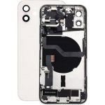 Kryt Apple iPhone 12 Zadní Housing s Malými Díly bílý – Zboží Živě
