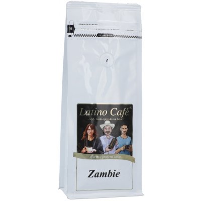Latino Café ® Káva Zambie čerstvě pražená 100% arabica zrnková 1 kg – Hledejceny.cz