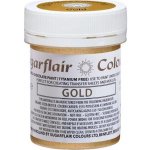 Sugarflair Gelová barva gold ideální na povrchy čokolády 35 g – Hledejceny.cz